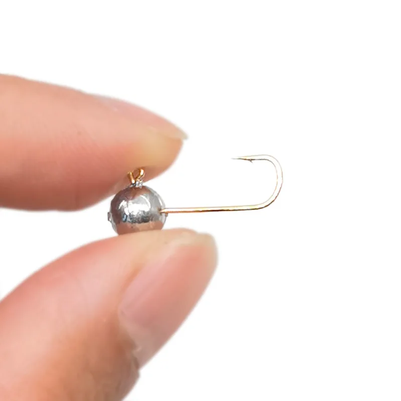 OUTKIT 10pcs Mini Jig Head Hoo - Fishing Hook Barbless 리뷰 및 가격