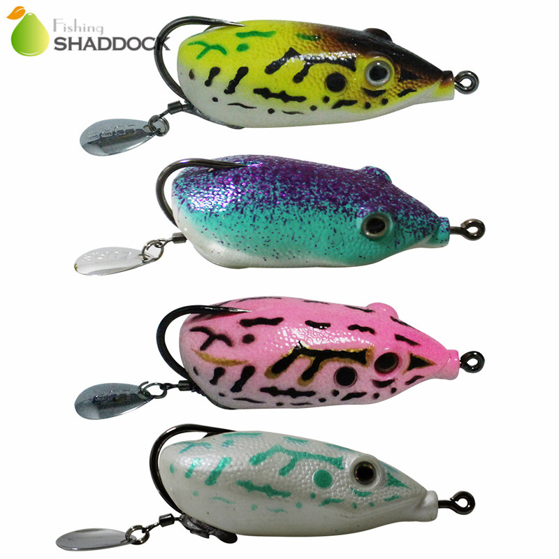 4pcs Rubber Soft Frog Fishing  - Fishing Hook Assortment 리뷰 및 가격