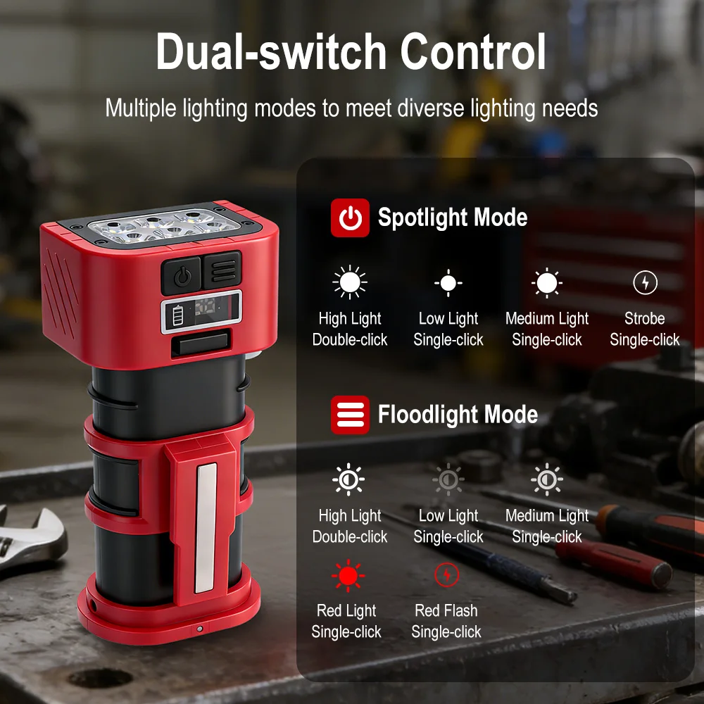 BORUiT COB LED Work Light 1000 - Fishing Hook 리뷰 및 가격