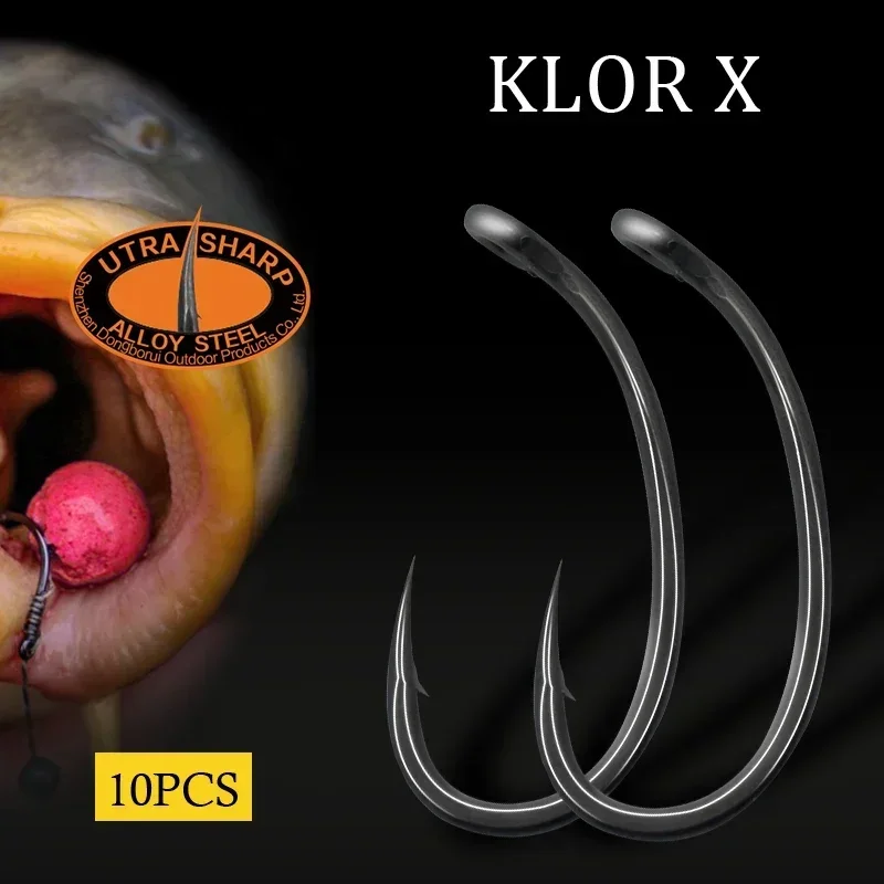 10pcs Carp Fishing Hook Curved - Fishing Hook Barbless 리뷰 및 가격