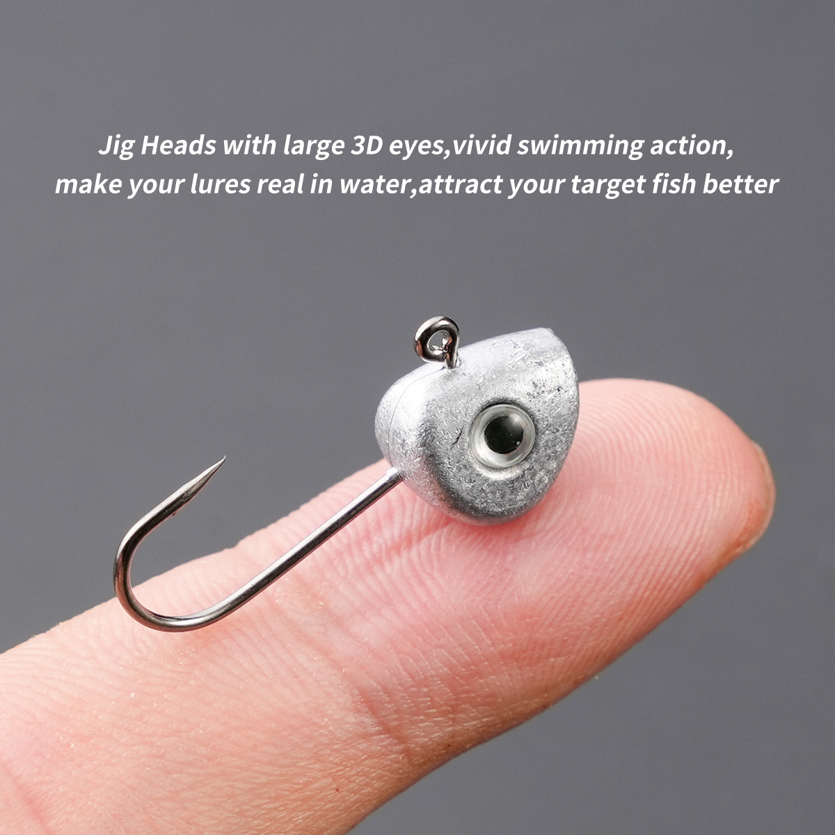 10pcs Mini Jig Head Hook 3D Ey - Fishing Hook Offset 리뷰 및 가격