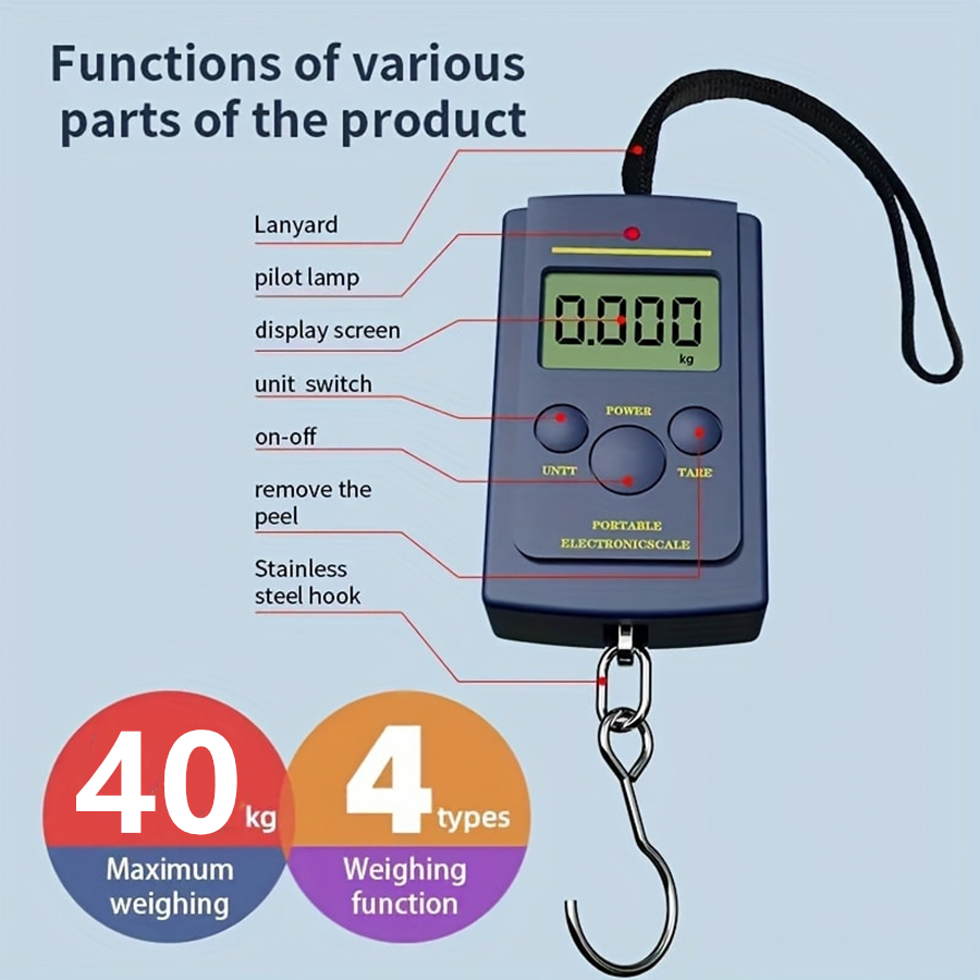 40kg Multifunctional Mini Elec - Fishing Hook 리뷰 및 가격