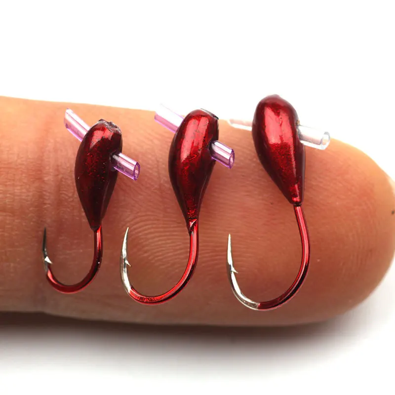 10/20PCS Winter Ice Fishing Ho - Fishing Hook Barbless 리뷰 및 가격