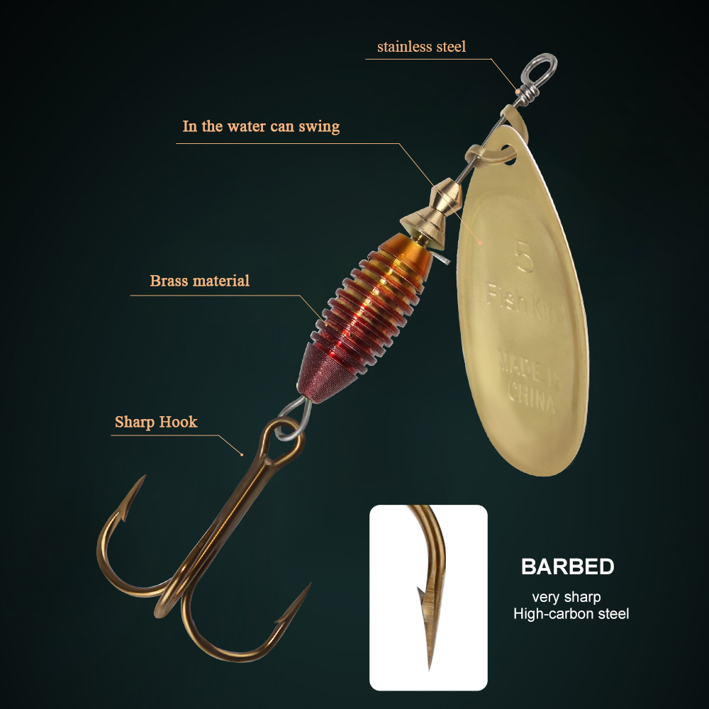 Metal Fishing Lure 4g 4.8g 7g  - Fishing Hook Treble 리뷰 및 가격