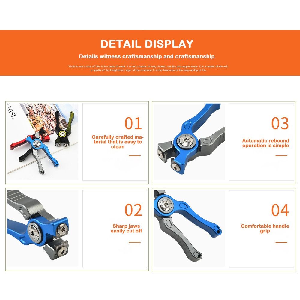 Aluminum Alloy Fishing Pliers  - Fishing Hook Remover 리뷰 및 가격