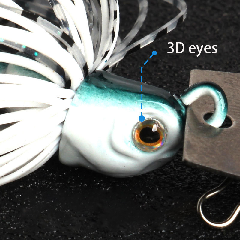 1pc12g Rubber Jig Head Weedles - Fishing Hook Weedless 리뷰 및 가격