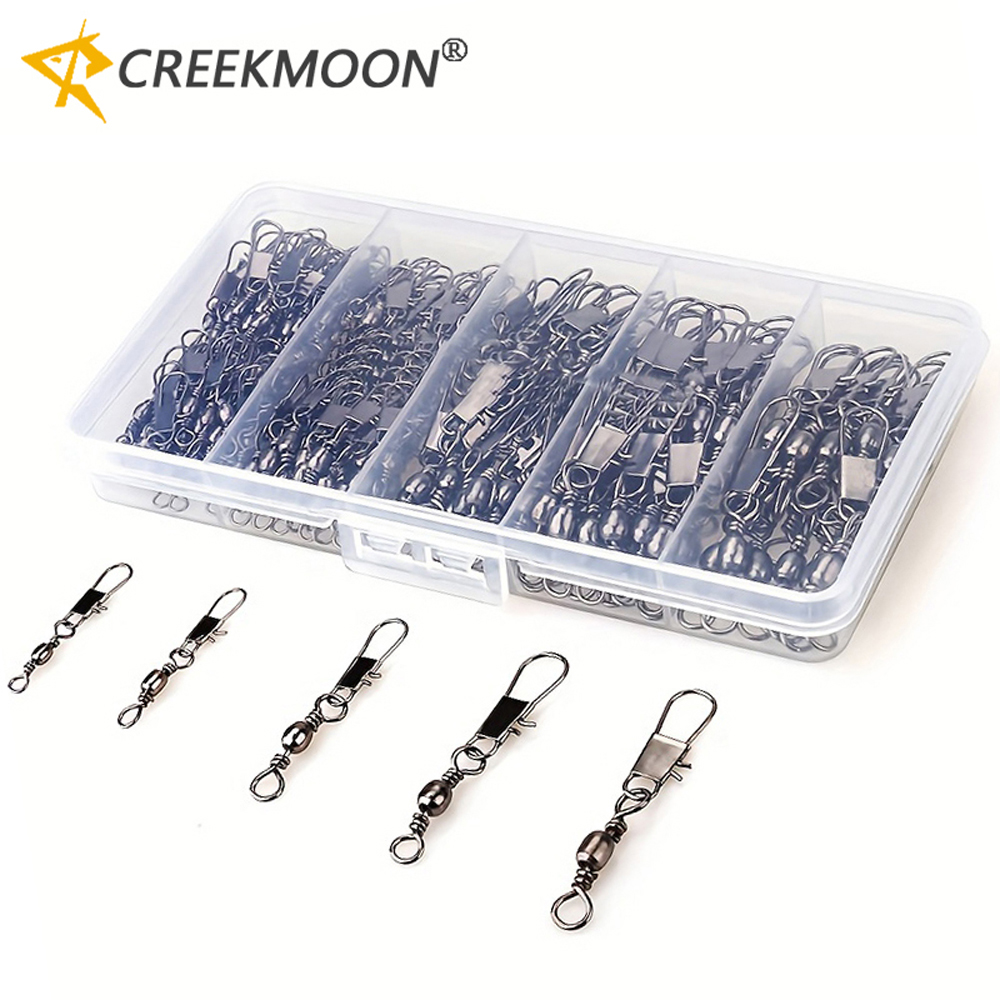 100Pcs/Lot 4#6#8#10#12# Swivel - Fishing Hook Stainless Steel 리뷰 및 가격