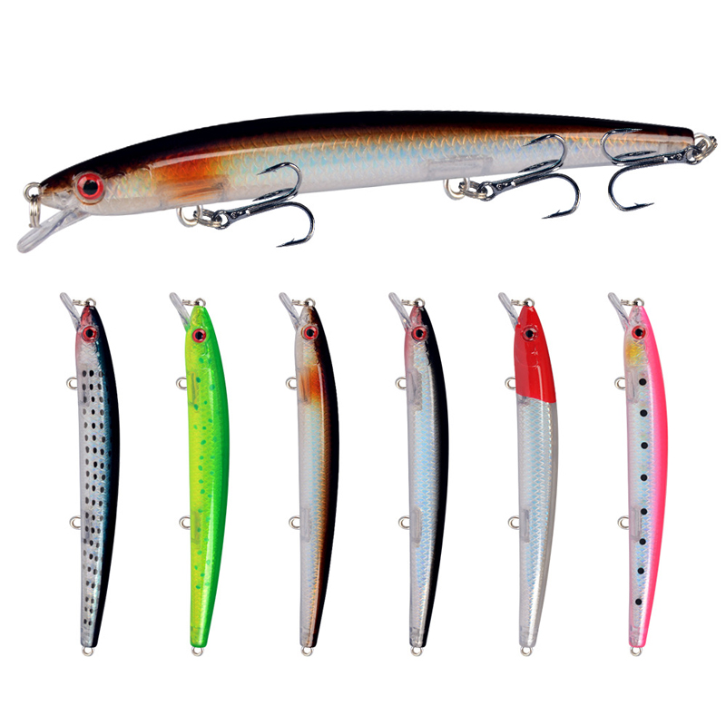 Minnow Fishing Lure 13.5cm 15. - Fishing Hook Treble 리뷰 및 가격