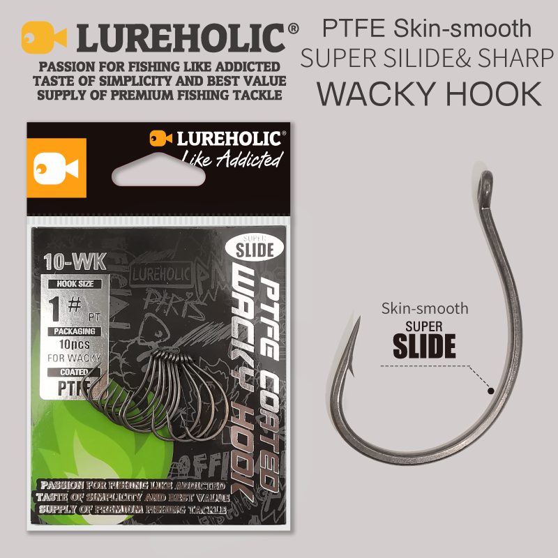 LUREHOLIC PTFE Super Slide Wac - Fishing Hook Barbless 리뷰 및 가격