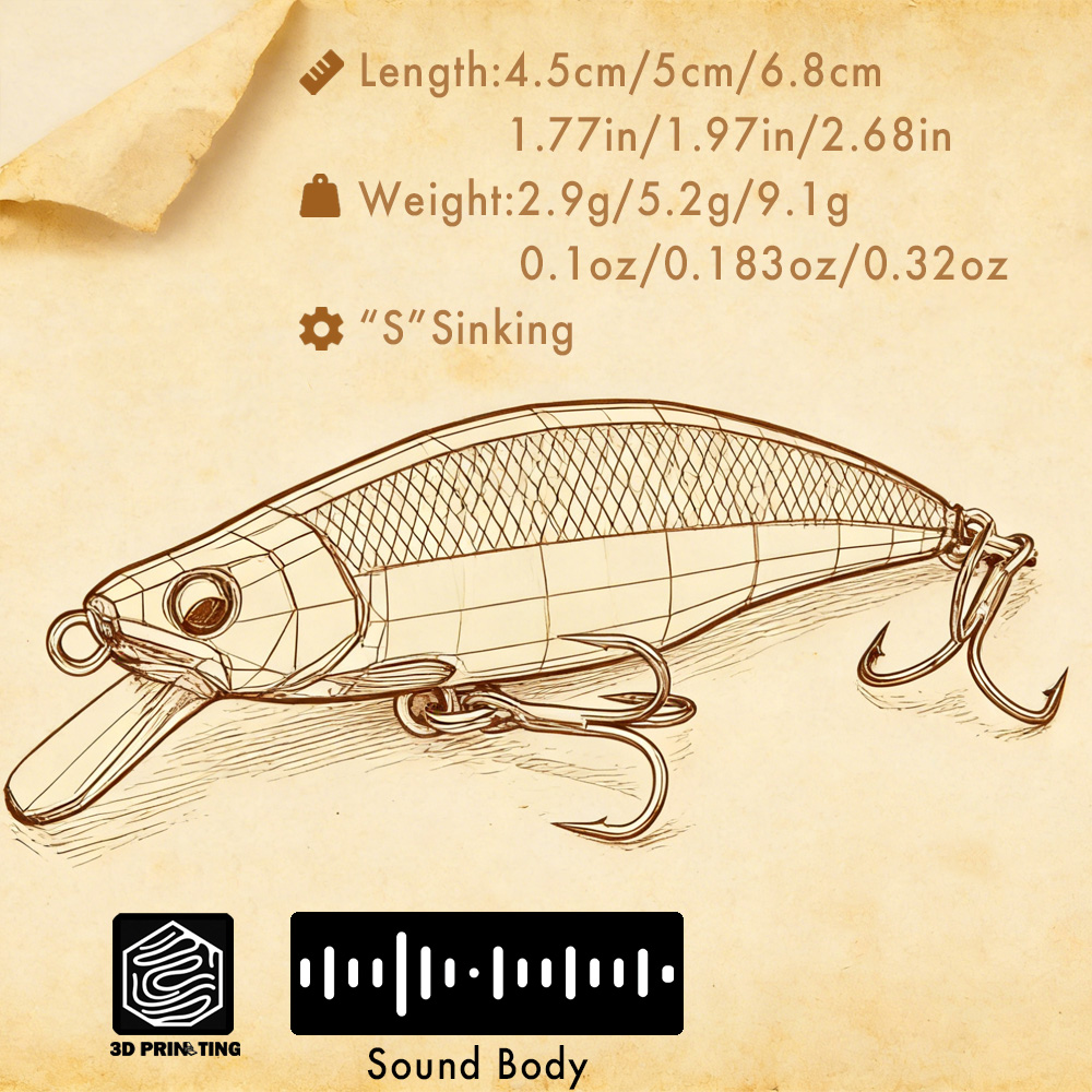 B&U Trout Pattern Hard Bait Si - Fishing Hook Treble 리뷰 및 가격