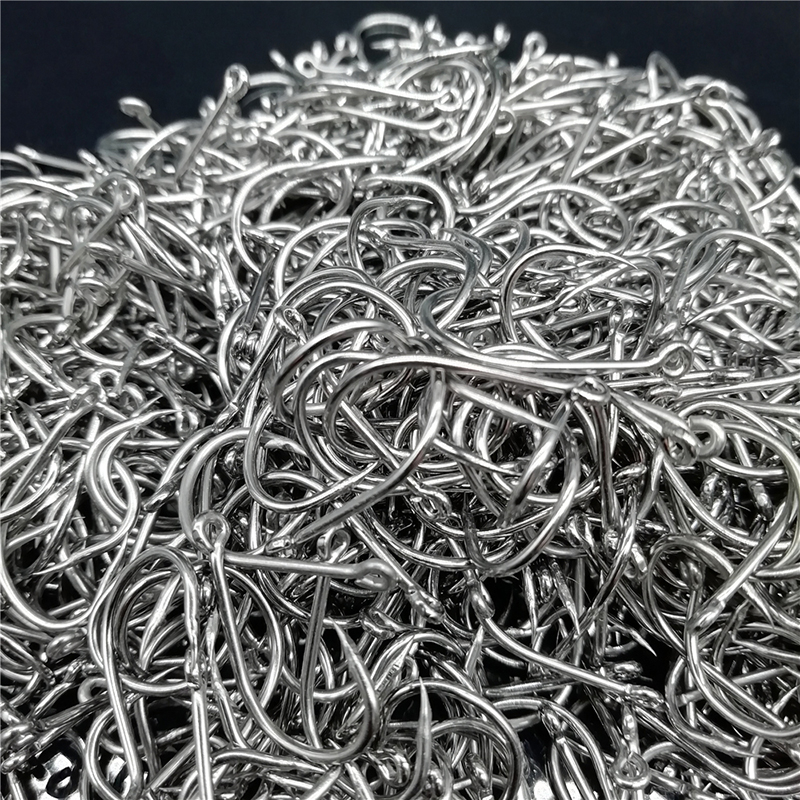200Pcs Fishing Hooks Eyed Circ - Fishing Hook Circle 리뷰 및 가격