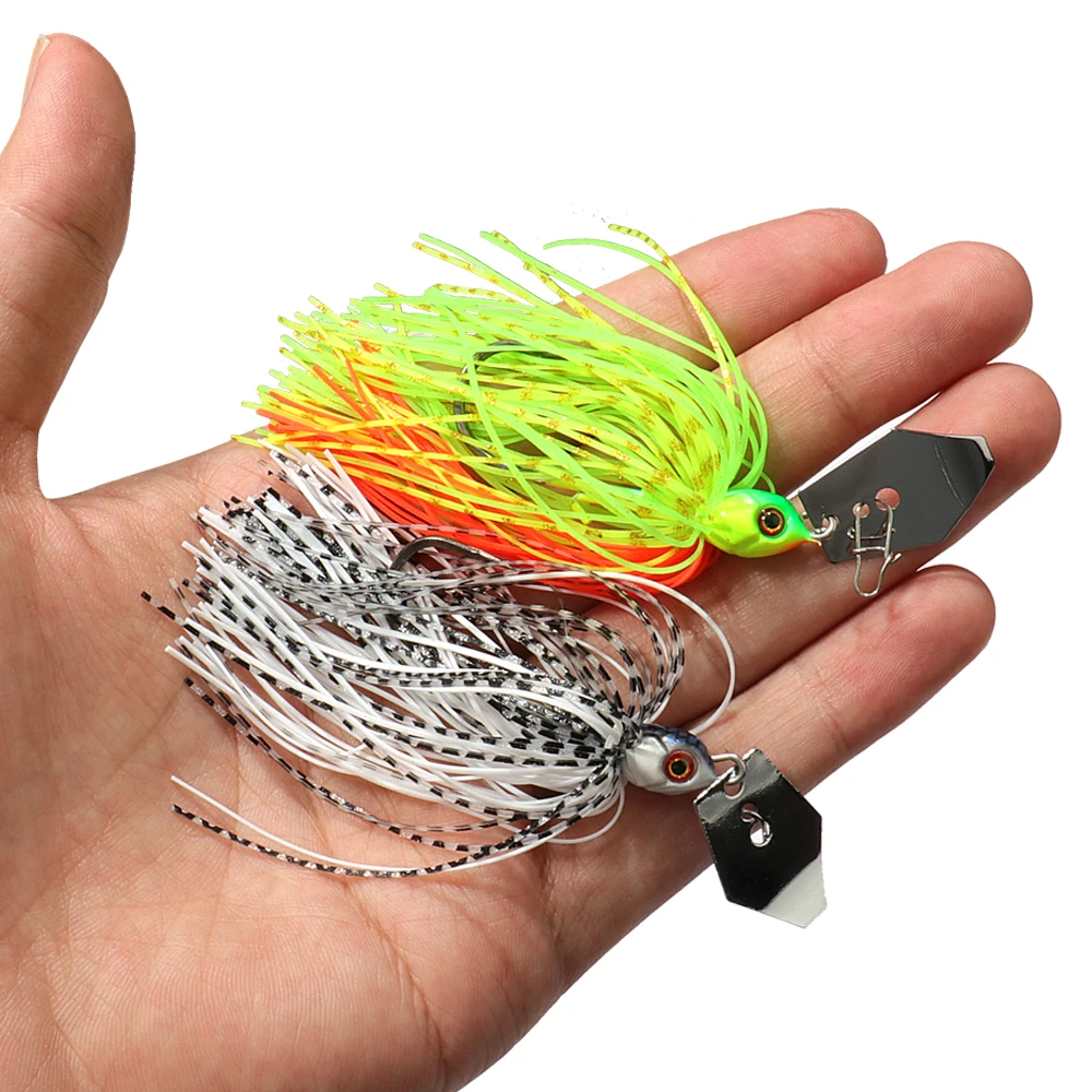 Spinner Bait 7g/9g/12g/14g/21g - Fishing Hook Weedless 리뷰 및 가격