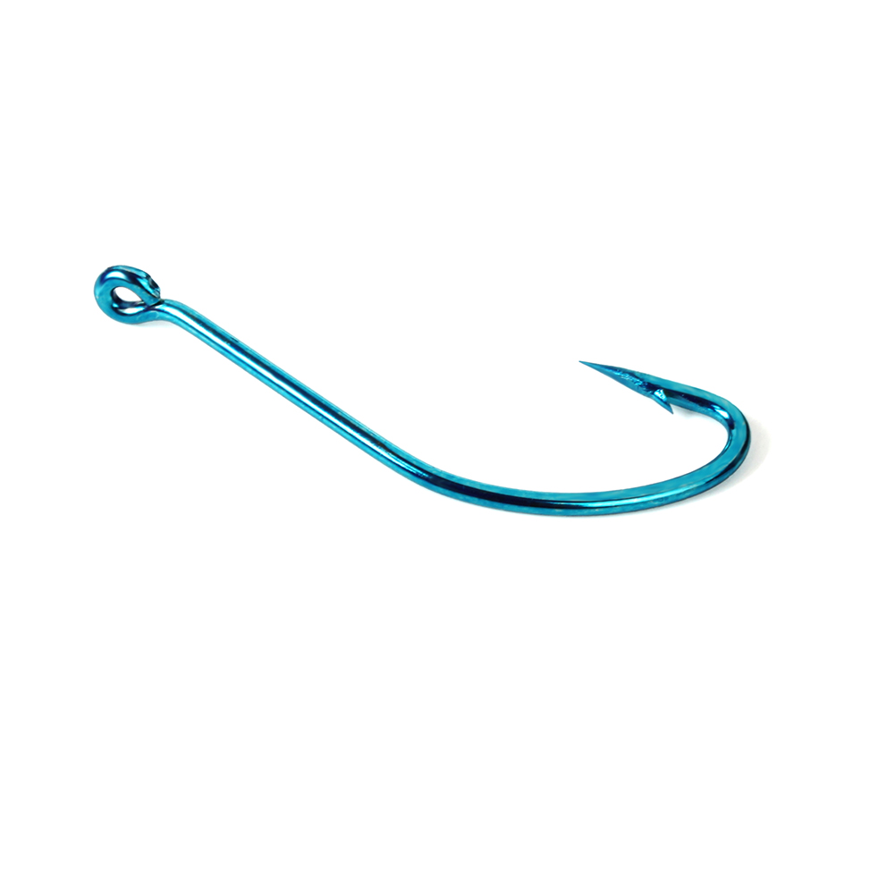 10pcs 2#-15# Blue High Carbon  - Fishing Hook Circle 리뷰 및 가격