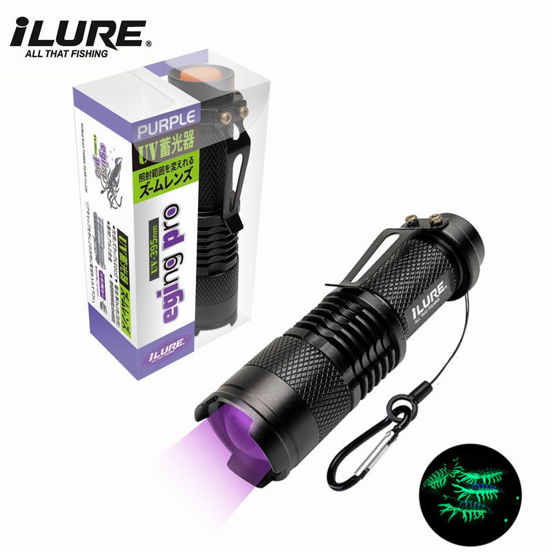 Mini UV Flashlight 395nm Ultra - Fishing Hook Jig 리뷰 및 가격