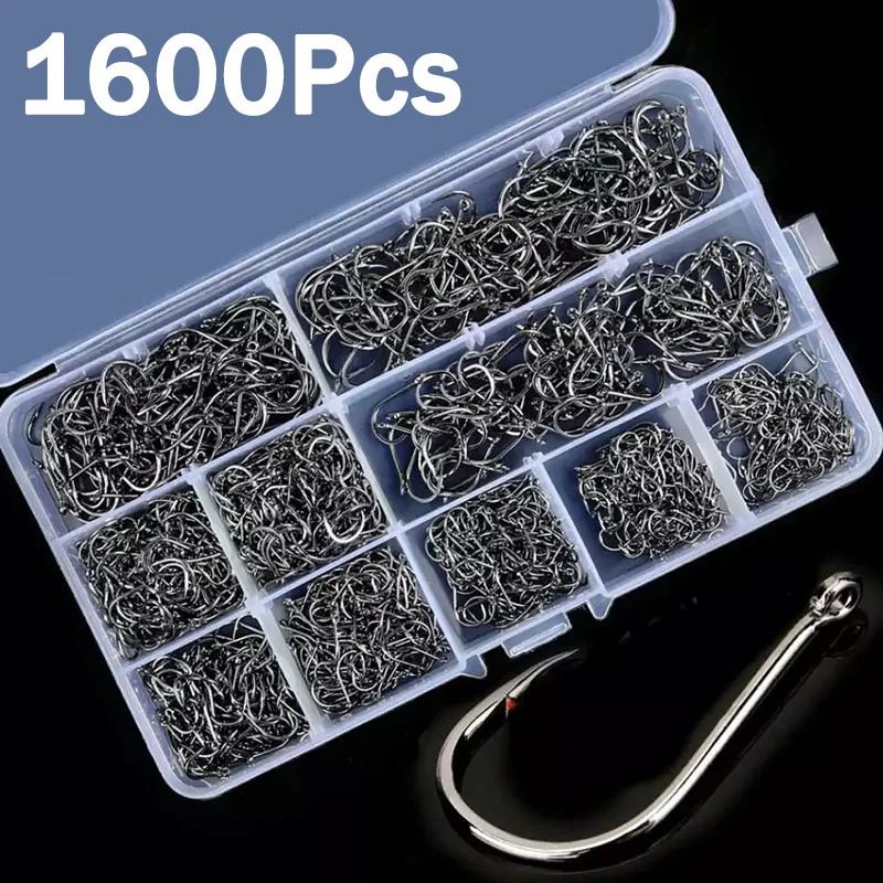 50-1600Pcs/BoxFishing Hooks Ca - Fishing Hook Circle 리뷰 및 가격