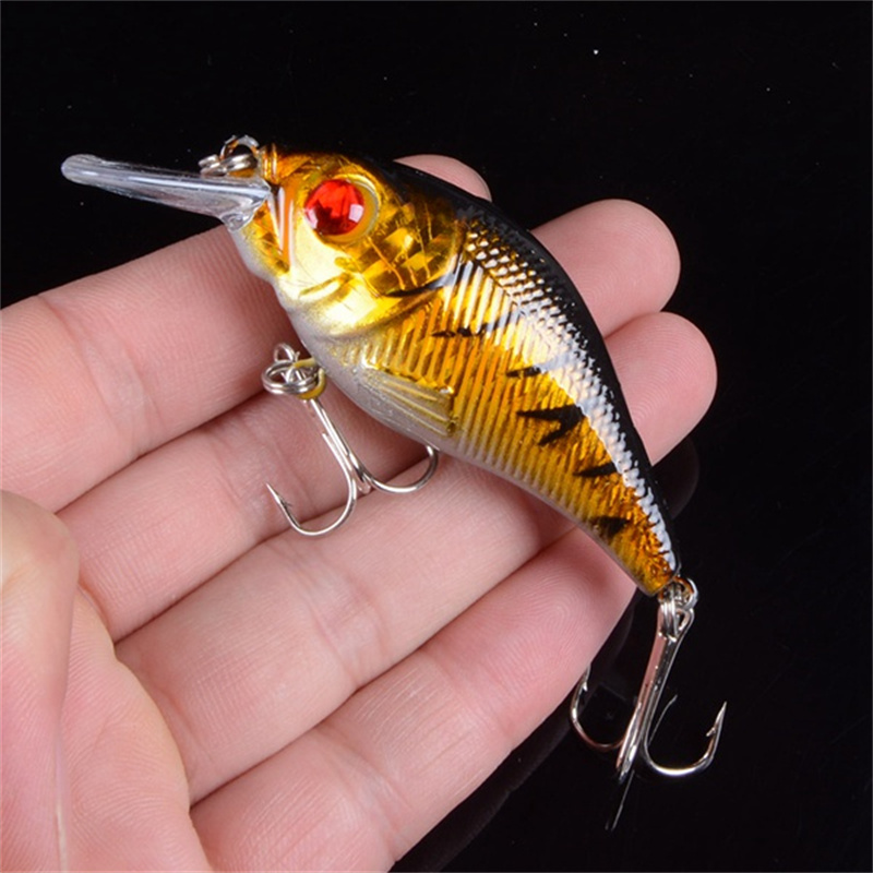 3D Eyes 7.5cm 10.2g Hard VIB L - Fishing Hook Treble 리뷰 및 가격