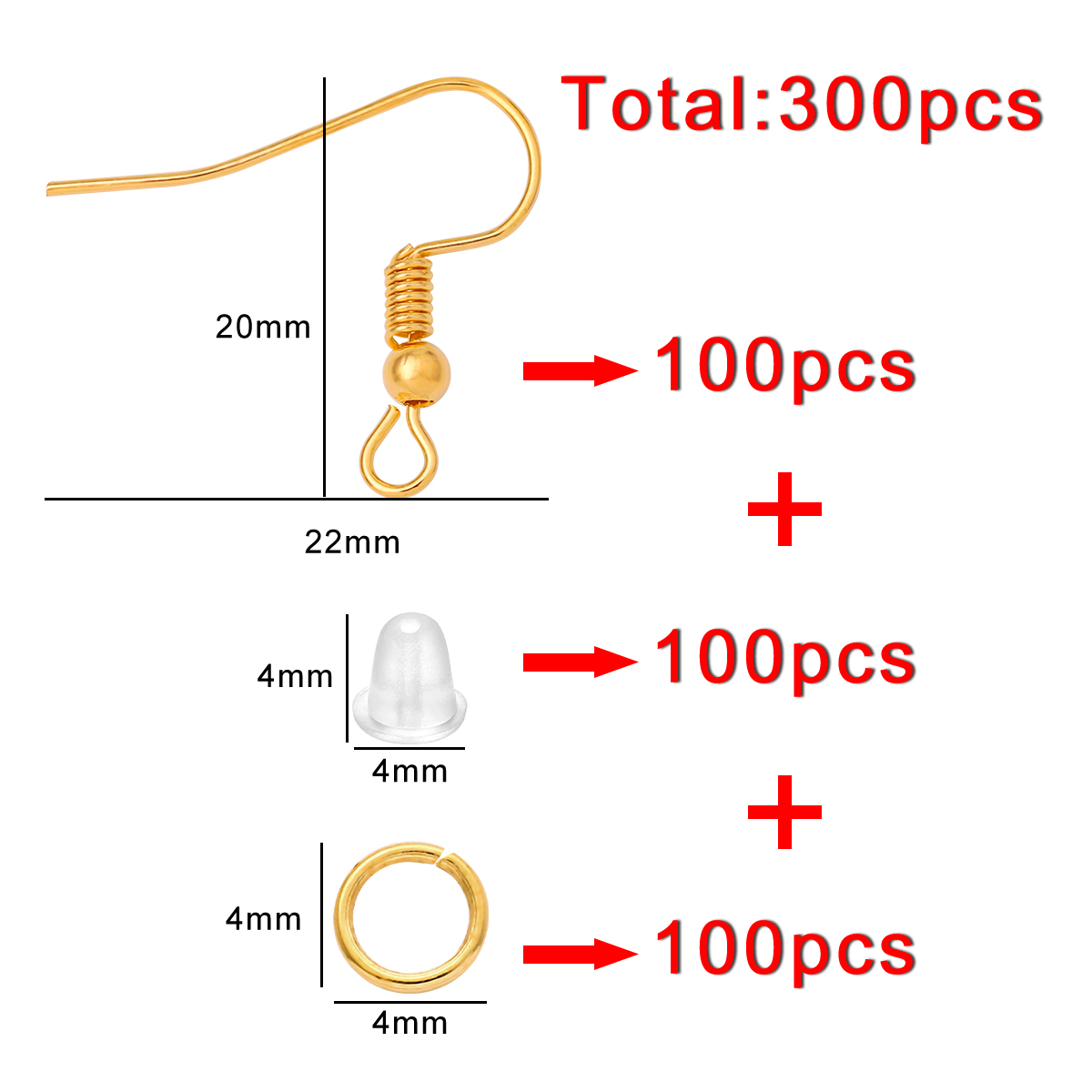 100-300pcs/Lot Hypoallergenic  - Fishing Hook Assortment 리뷰 및 가격