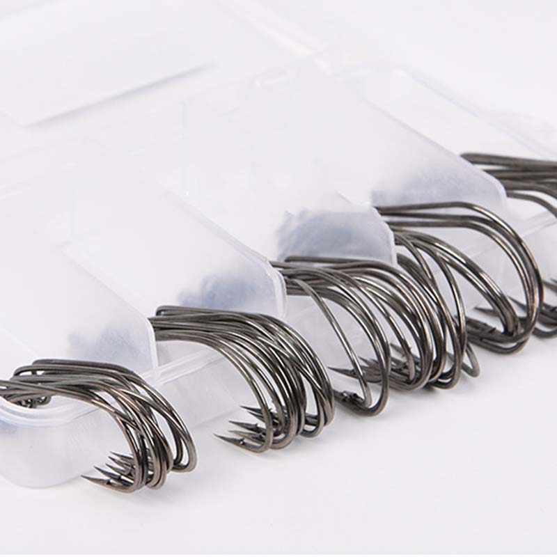 50Pcs/Box High Carbon Steel Fi - Fishing Hook Stainless Steel 리뷰 및 가격