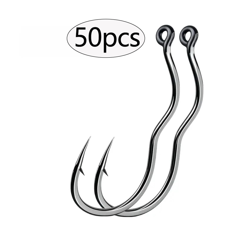 50 Pcs Durable Automatic Flip  - Fishing Hook Assortment 리뷰 및 가격
