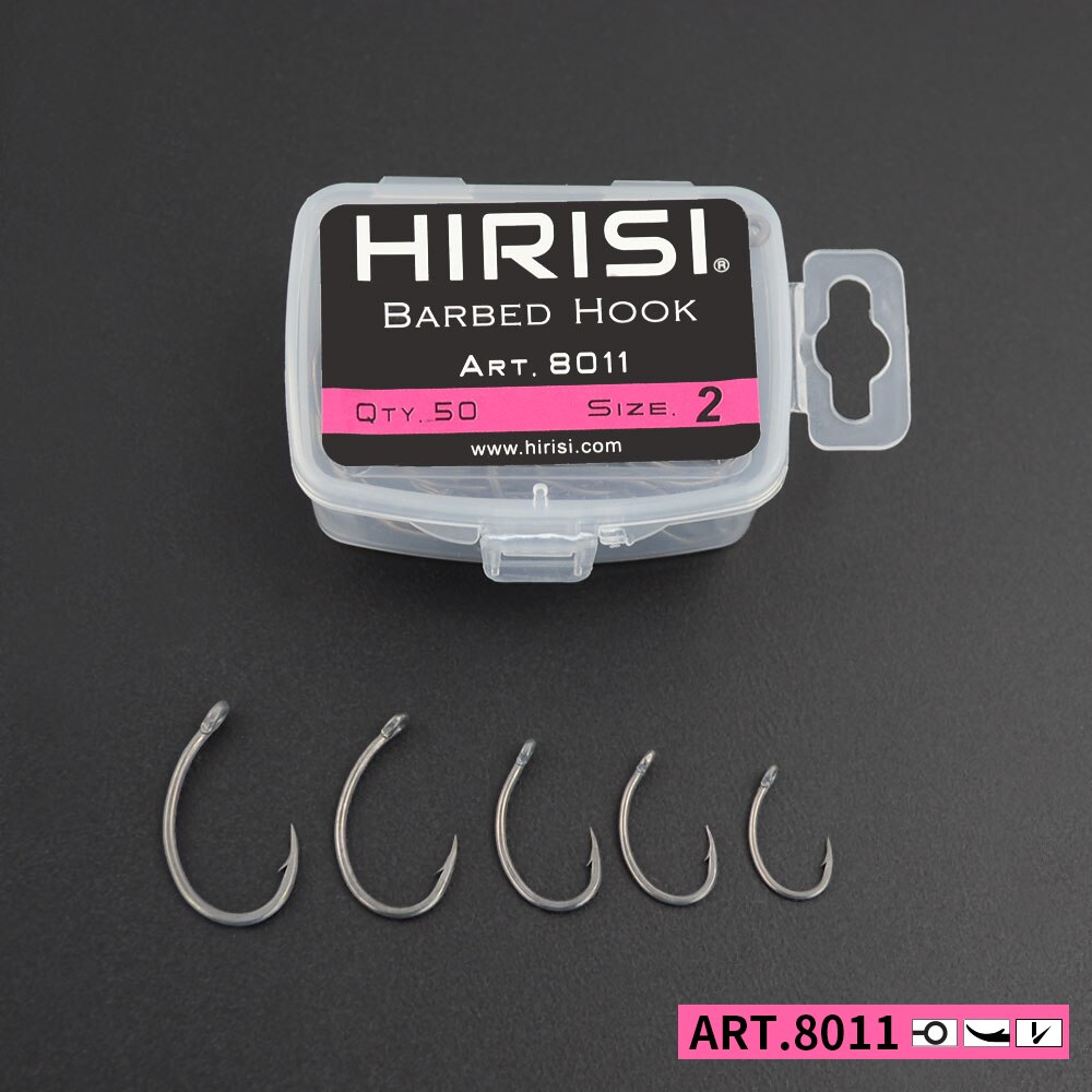 Hirisi Carp Fishing Hooks 50pc - Fishing Hook Offset 리뷰 및 가격