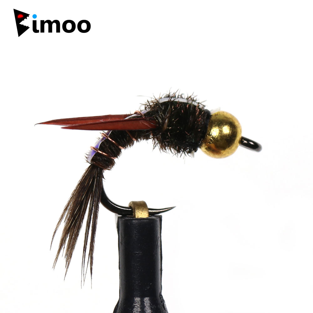 Bimoo 8pcs Brass Beadhead Evil - Fishing Hook Barbless 리뷰 및 가격