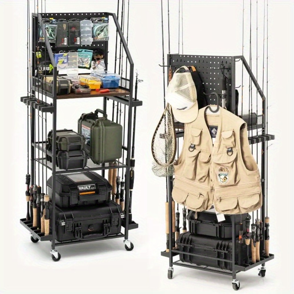 Fishing Rod Holders for Garage - Fishing Hook Box 리뷰 및 가격