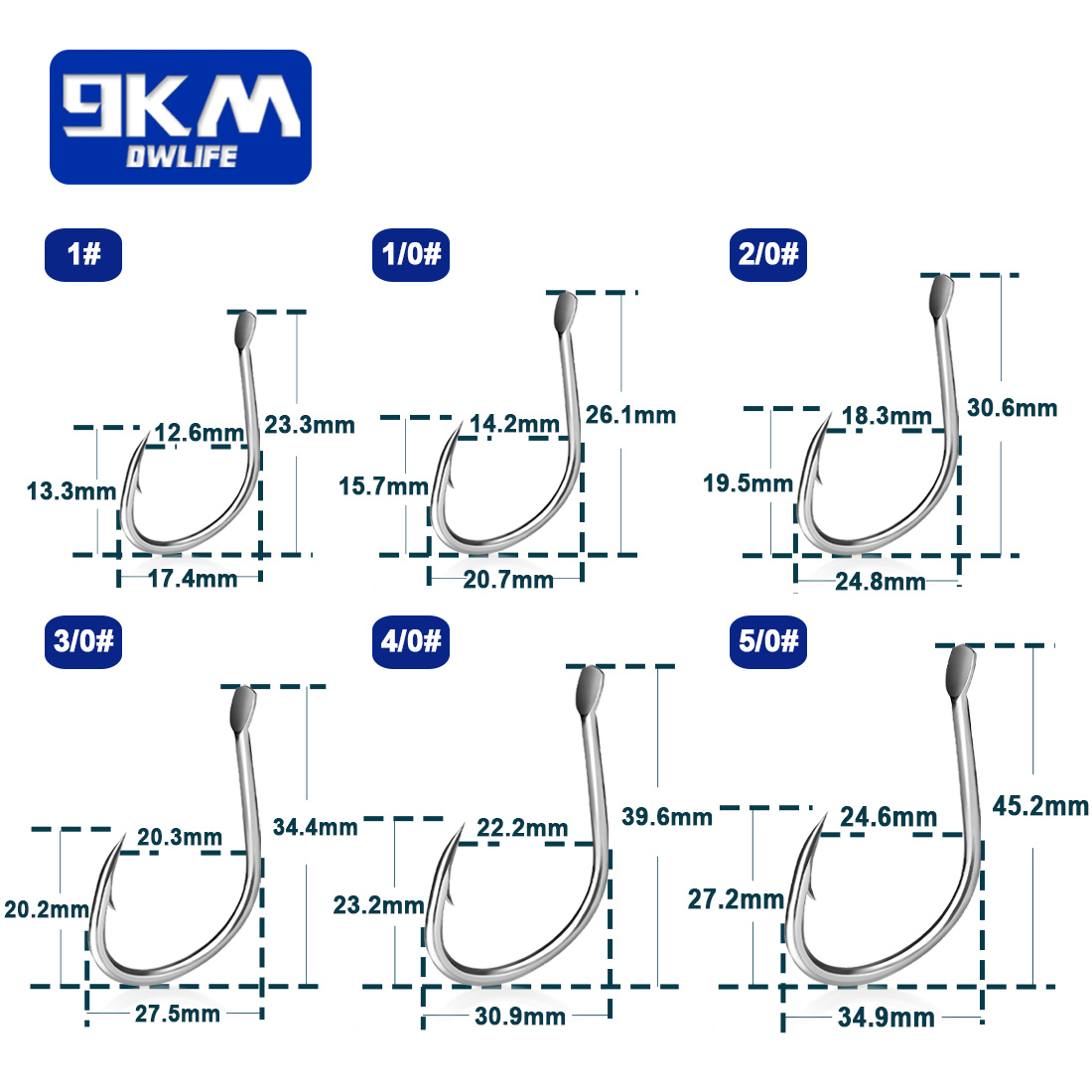 9KM Live Bait Hooks Saltwater  - Fishing Hook Circle 리뷰 및 가격
